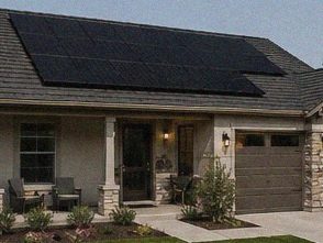 A recent Lincoln install — single-family home with rooftop solar panels installed by Continuum